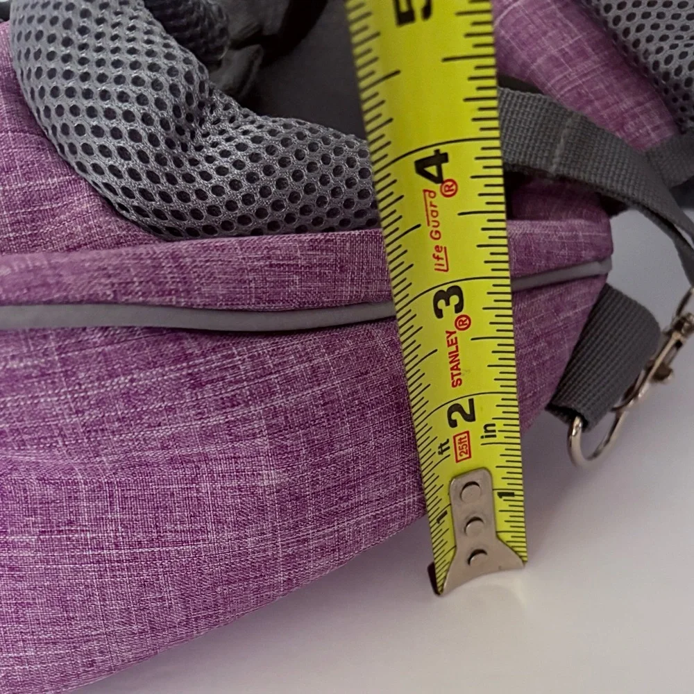 Dog Padded Crossbody Sling Pouch Carrier Designed For Small Medium Dogs. PetAmi